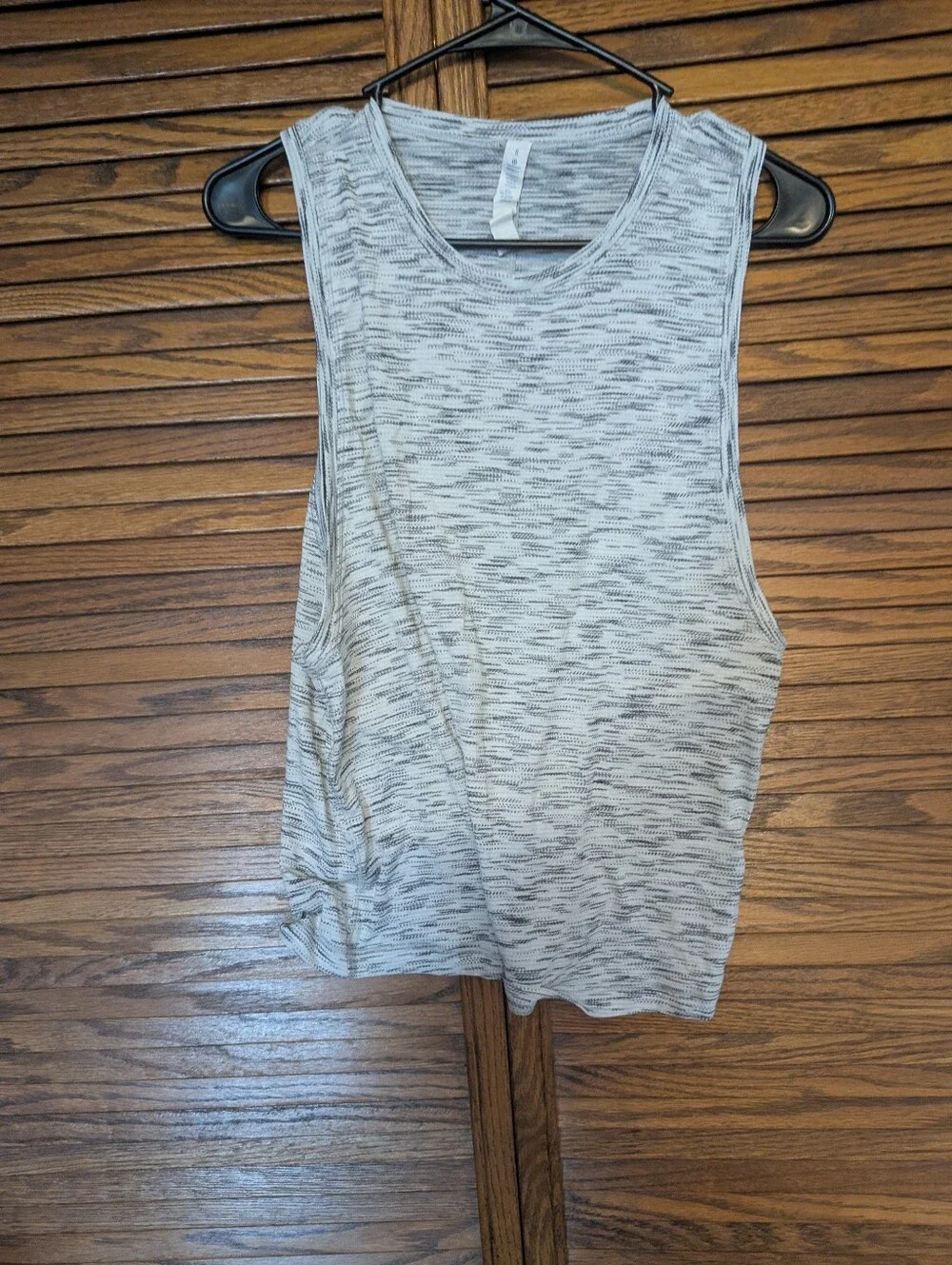 Lululemon Gray Cardio Squad Tank II Woman's Size 8‎
